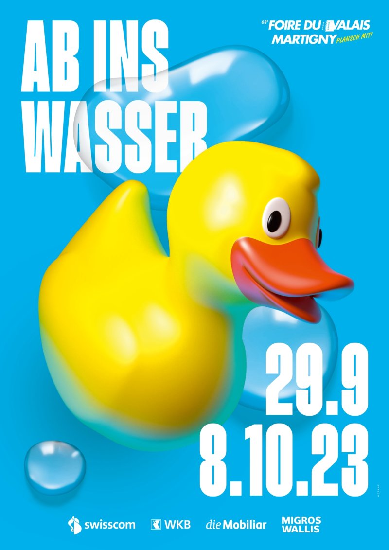 Foire du Valais - Poster 2023 DE